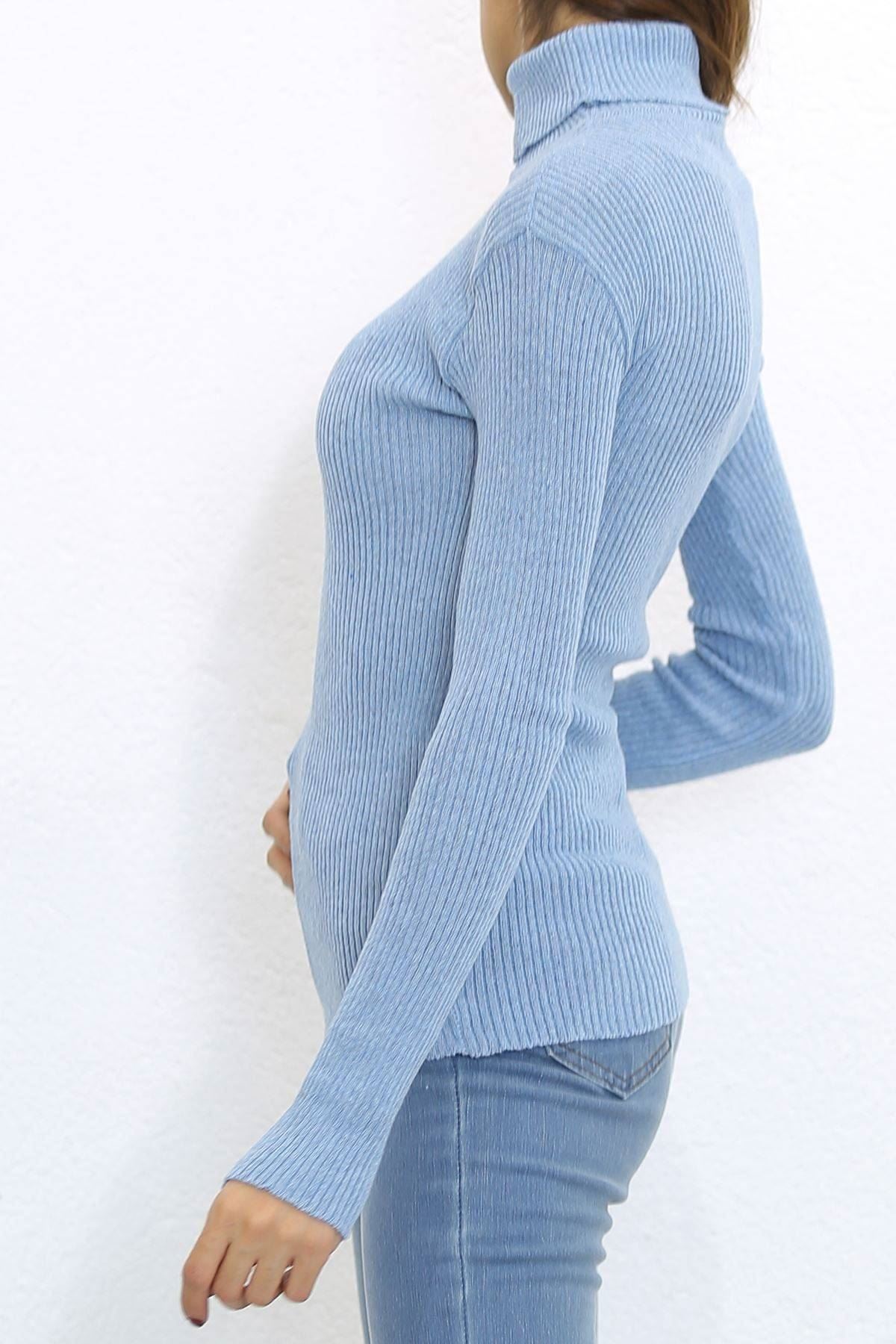 Balıkçı Yaka Body Bebemavi - 7656.1319.