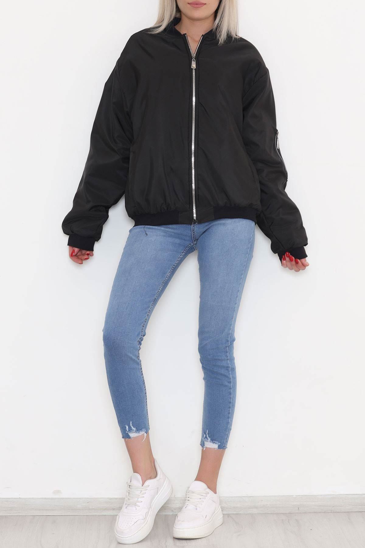 Bomber Ceket Siyah - 11380.1377.