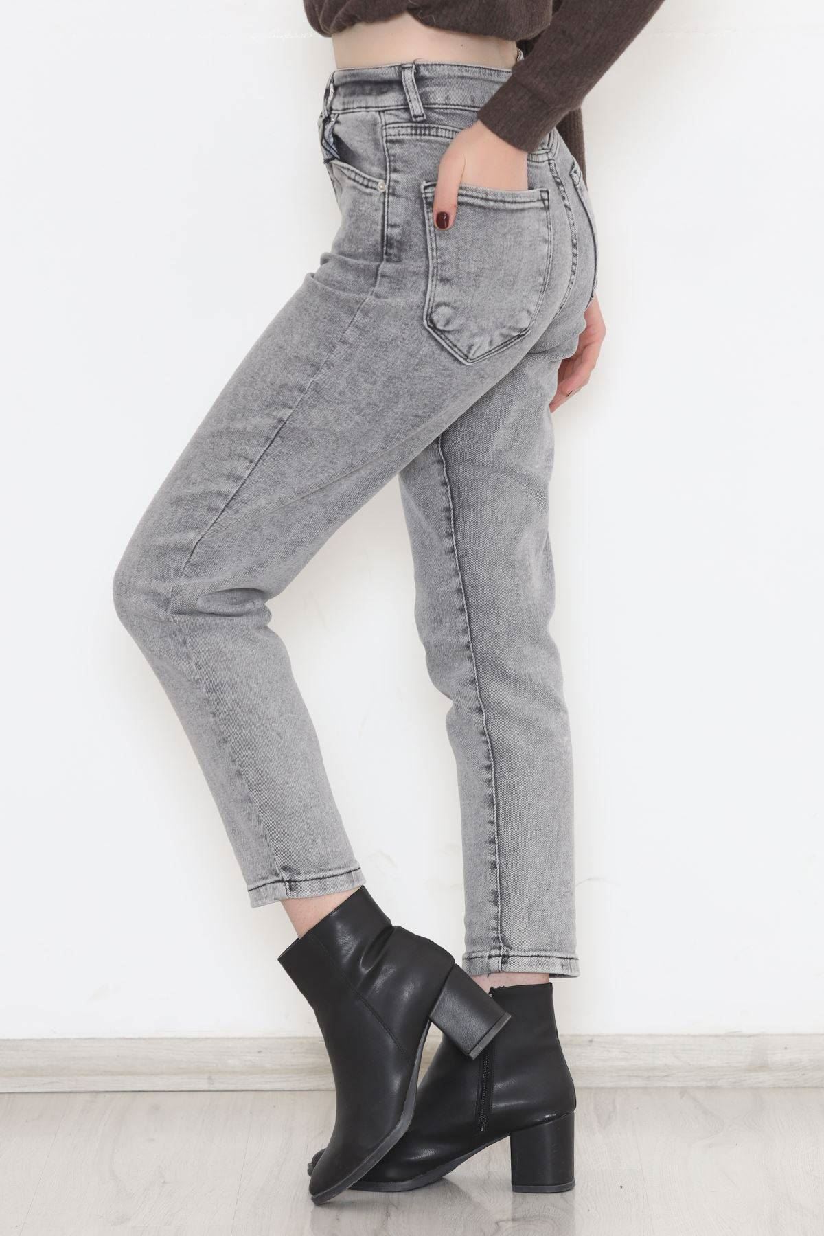 Boyfriend Kot Pantolon Gri2 - 11917.1431.