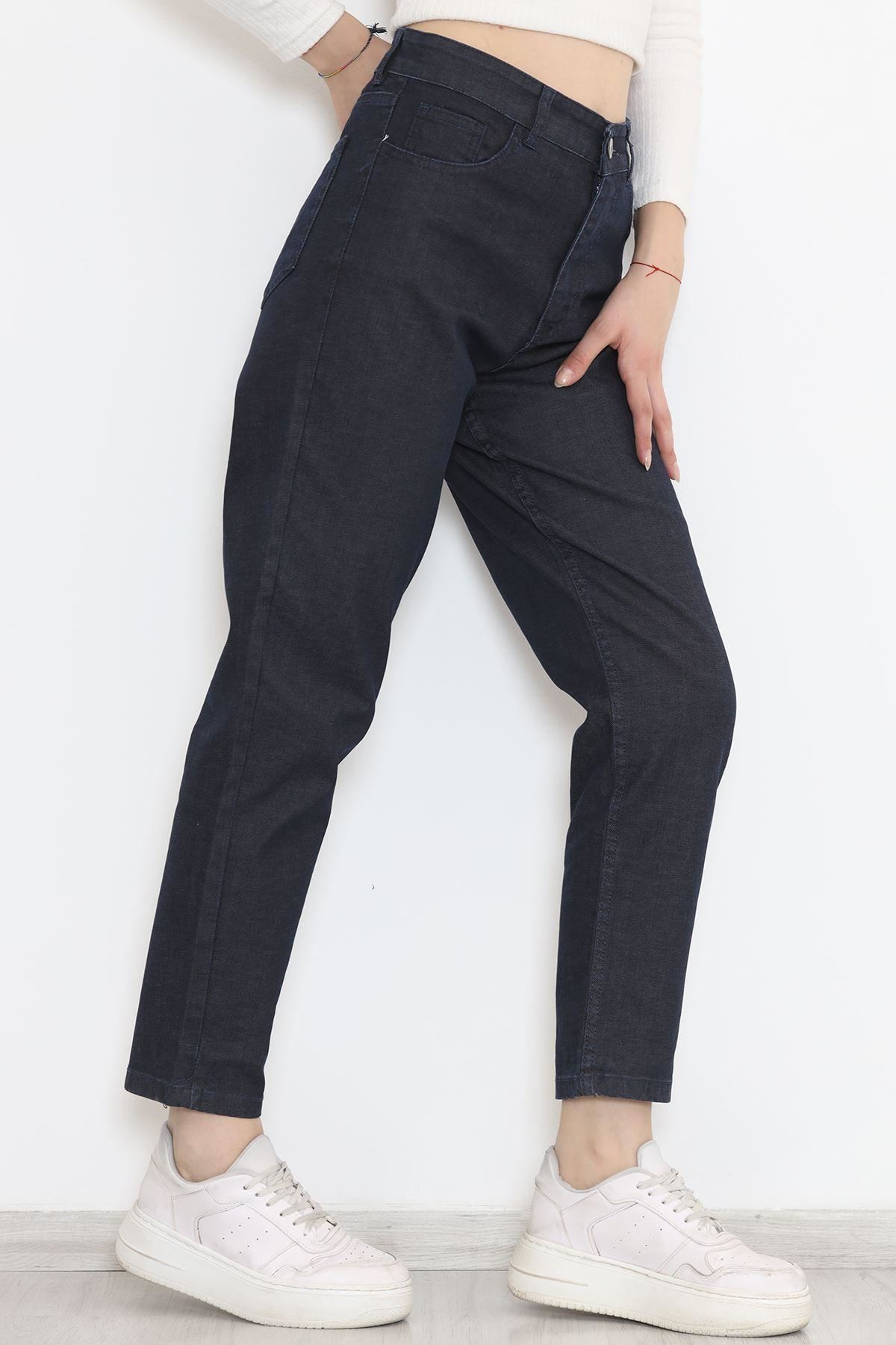Boyfriend Kot Pantolon Lacivert - 12209.1431.