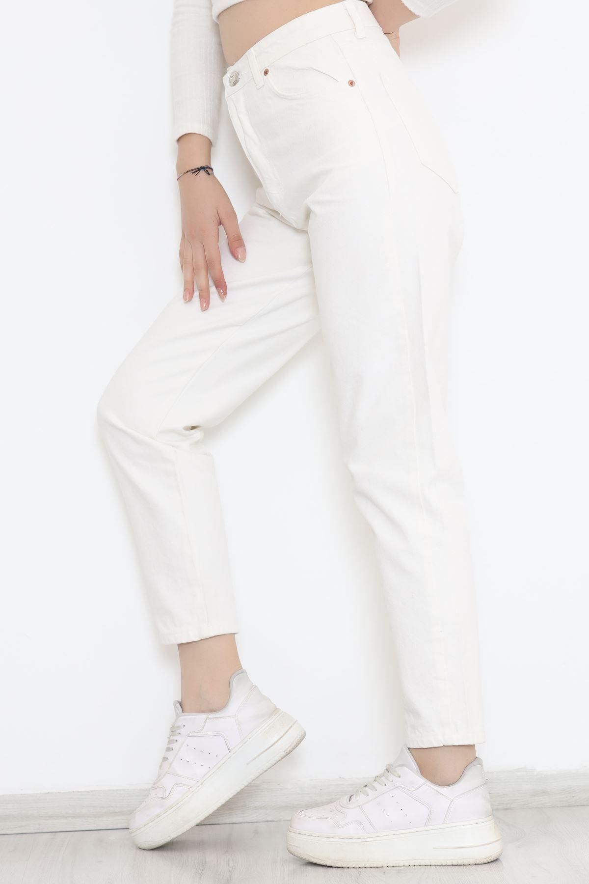 Boyfriend Kot Pantolon Ekru - 12209.1431.