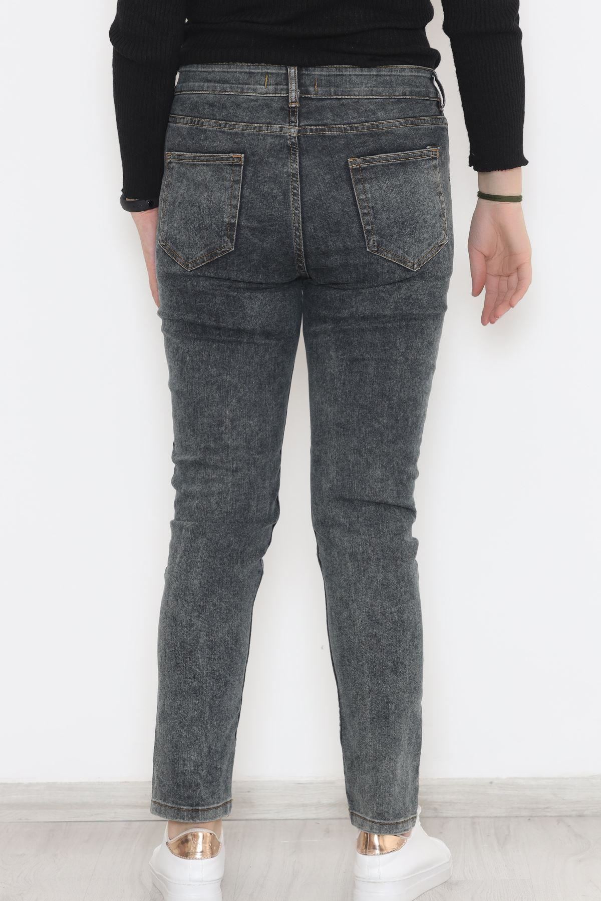 Büyük Beden Kot Pantolon Füme6 - 12260.1431.