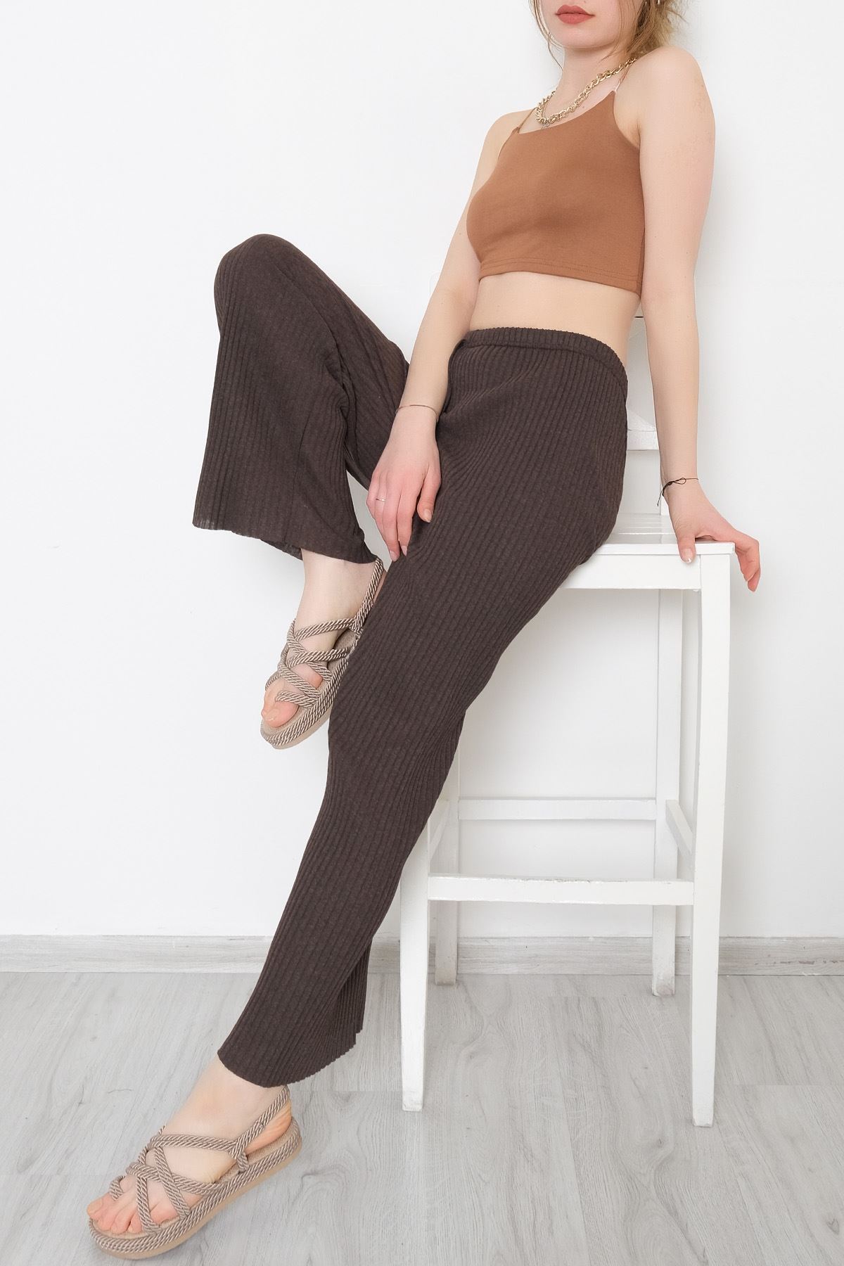 Fitilli Pantolon Koyukahve - 8337.1567.