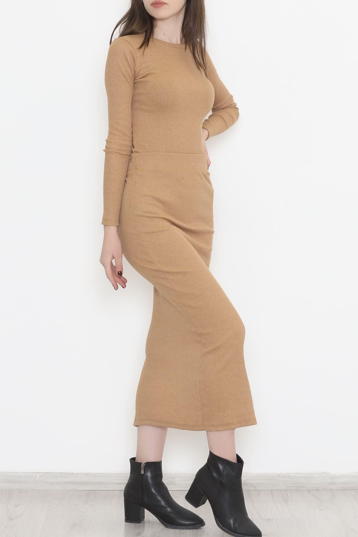 Kaşkorse Etek Takım Camel - 11666.1567.