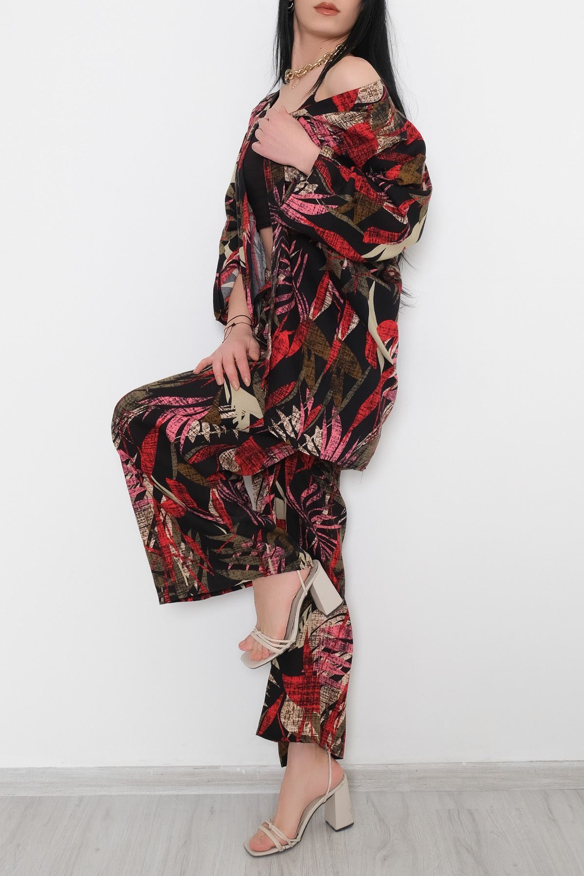 Kimono Takım Kırmızıhaki - 10553.1095.