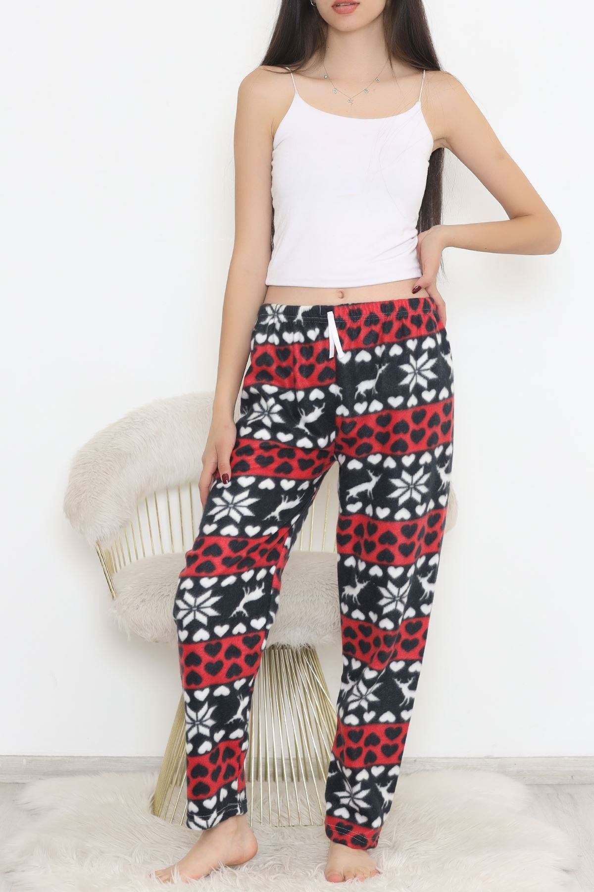 Polar Pijama Altı Kırmızısiyah - 11858.1048.