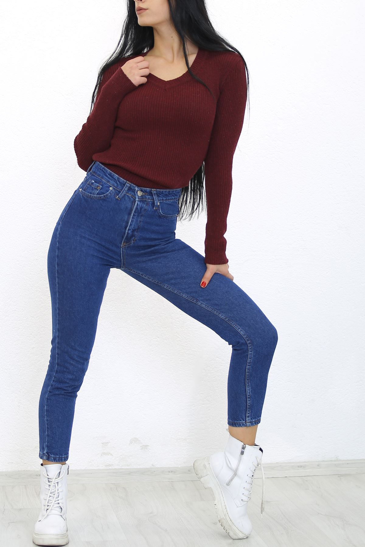 V Yaka Body Bordo - 7659.1319.