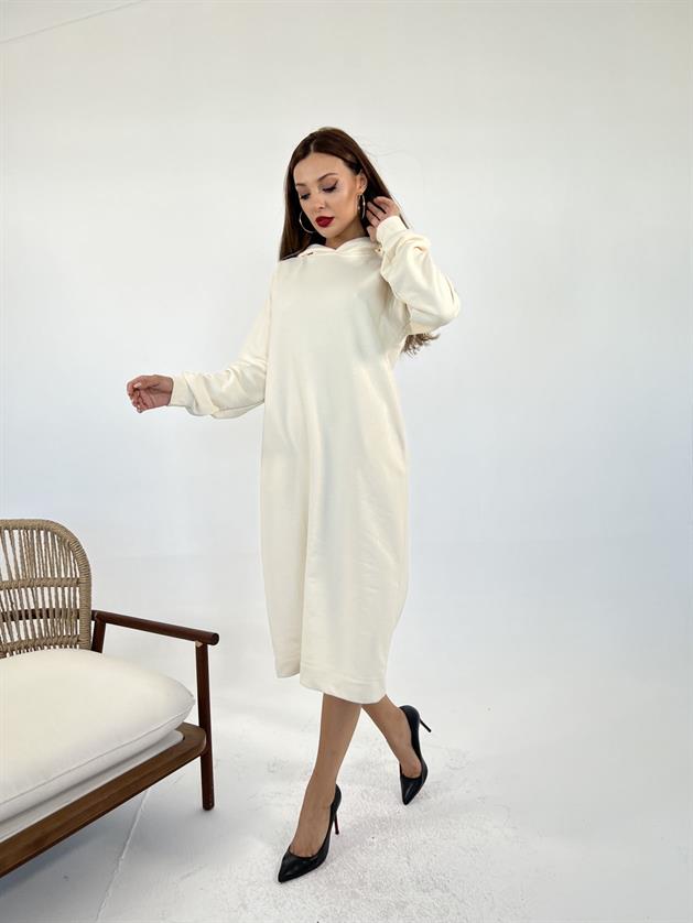 5574 UZUN SWEAT-KREM