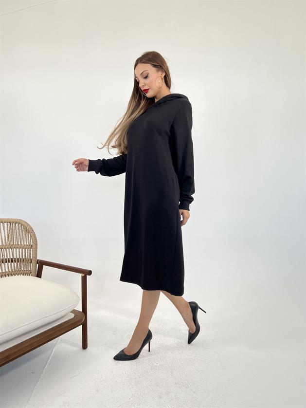 5574 UZUN SWEAT-SİYAH