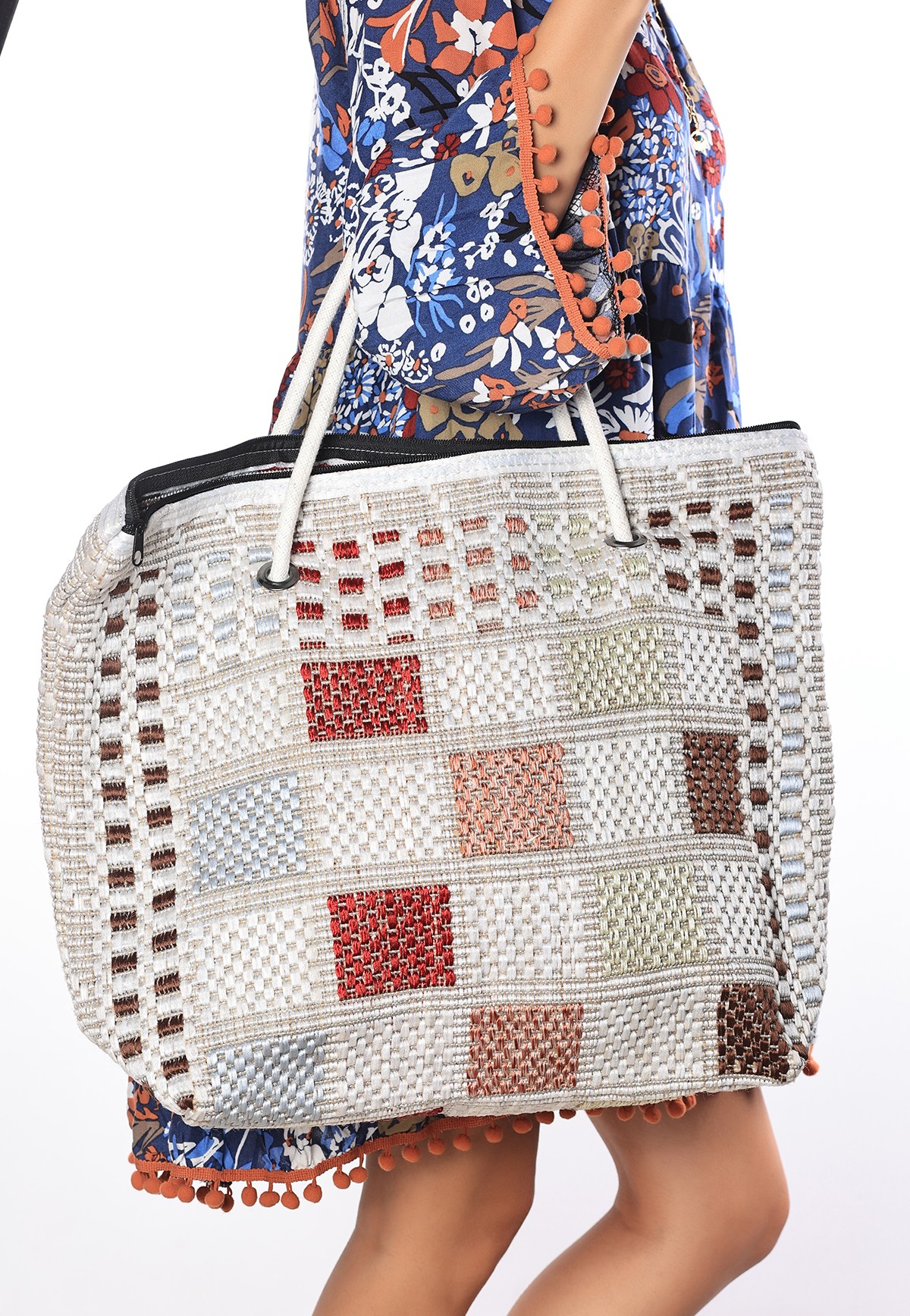 Ajda Color Beach Bag