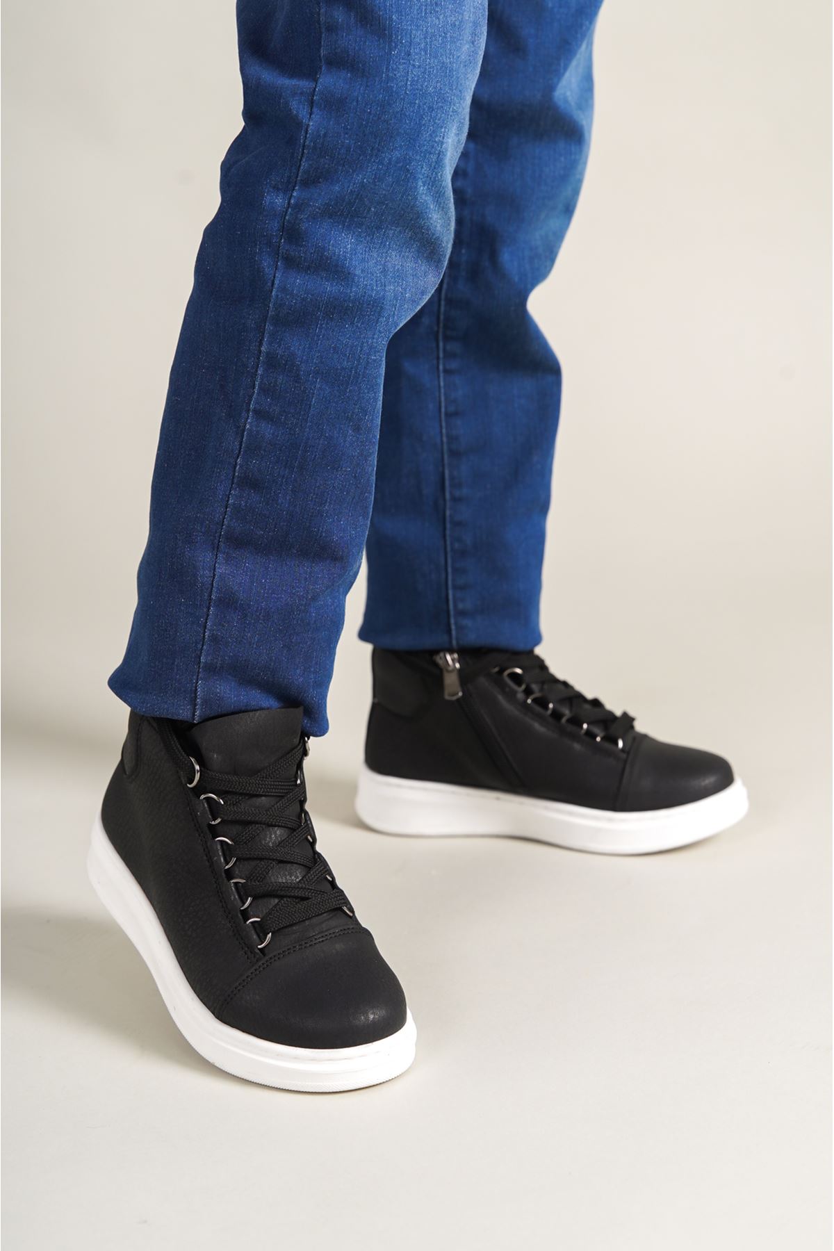 1012 Rome Children Shoes BLACK