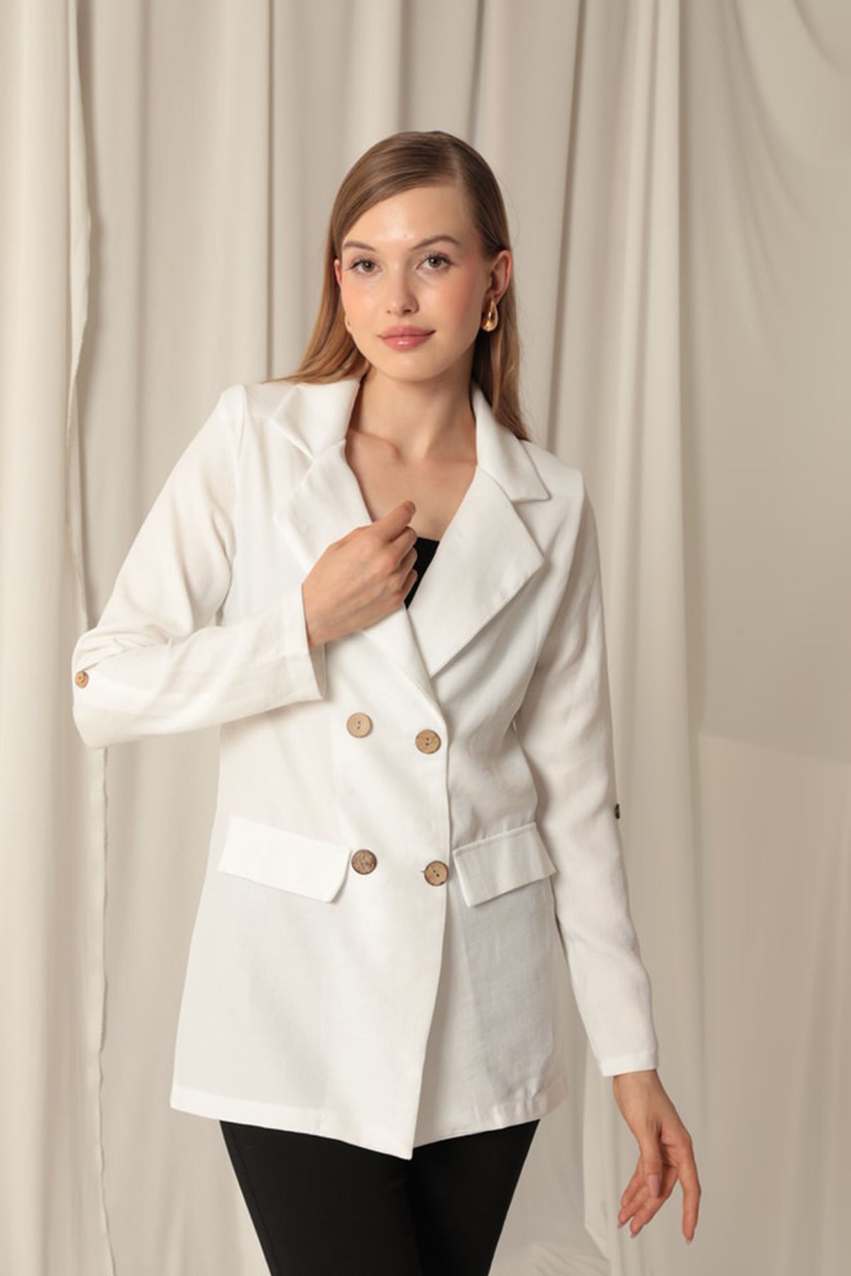 Melanj Linen Fabric Women Fittings